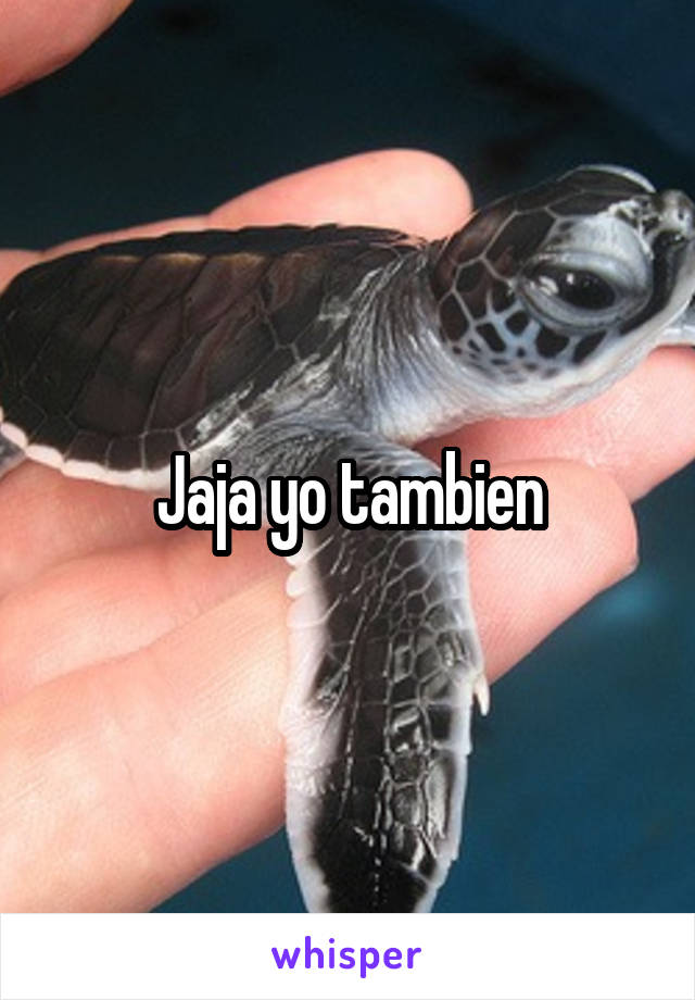 Jaja yo tambien