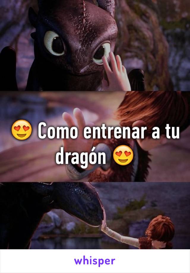 😍 Como entrenar a tu dragón 😍