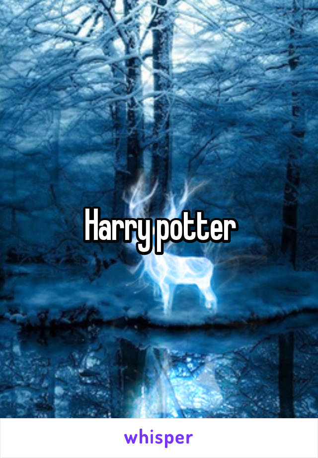 Harry potter