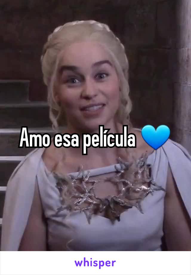 Amo esa película 💙