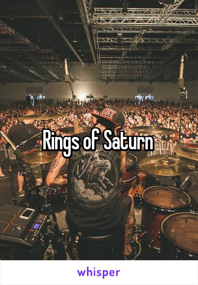 Rings of Saturn 