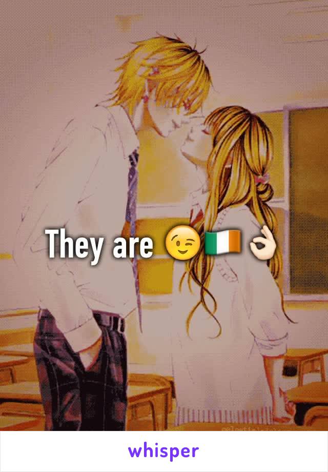 They are 😉🇮🇪👌🏻