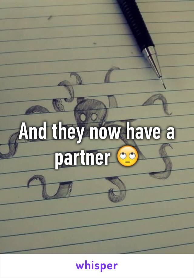 And they now have a partner 🙄