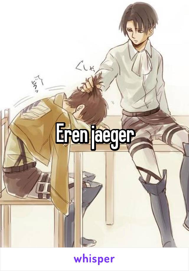 Eren jaeger