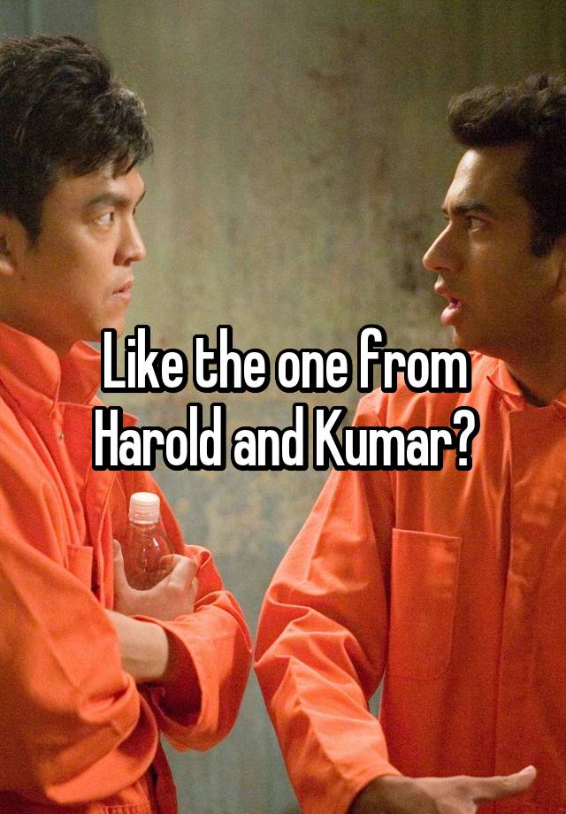 Like The One From Harold And Kumar