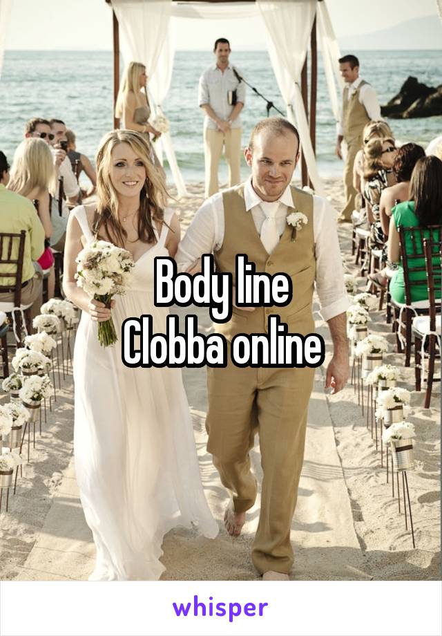 Body line
Clobba online