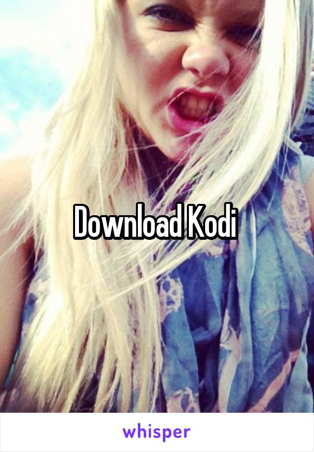 Download Kodi 