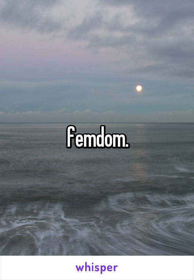 femdom.