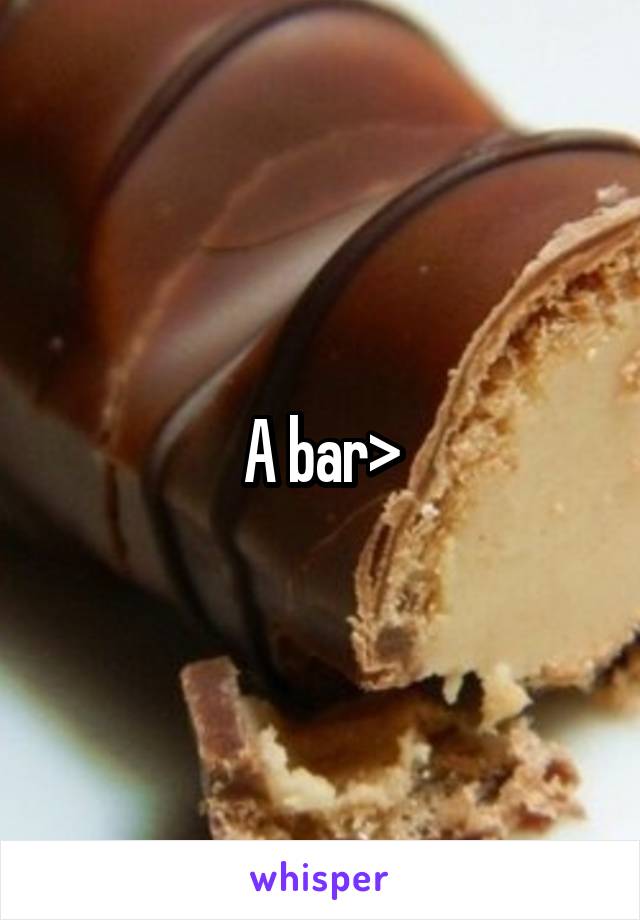 A bar>