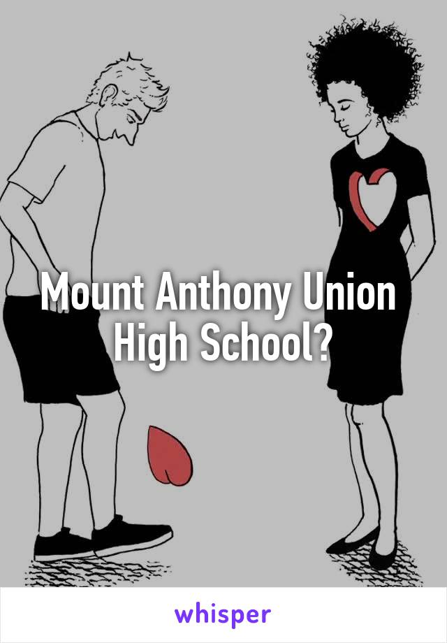 Mount Anthony Union 
High School?