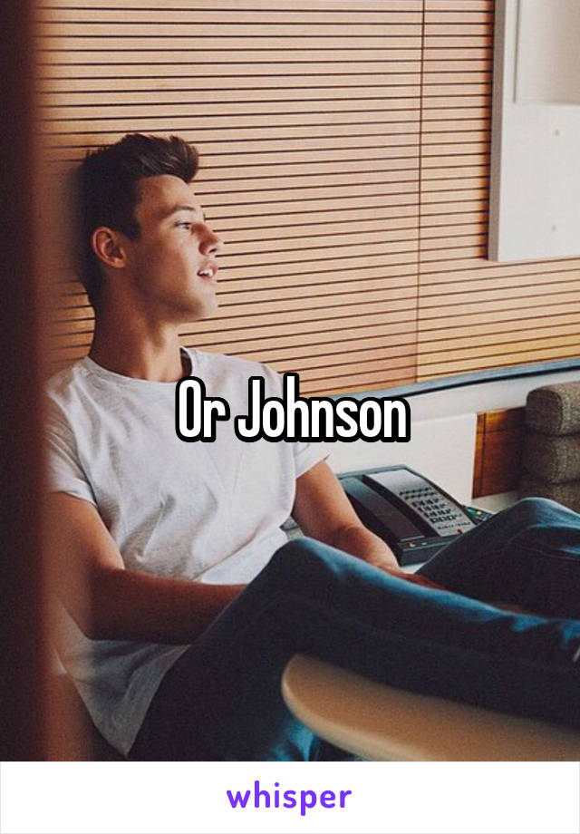 Or Johnson