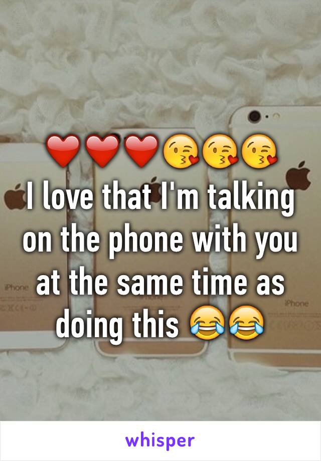 ❤️❤️❤️😘😘😘
I love that I'm talking on the phone with you at the same time as doing this 😂😂