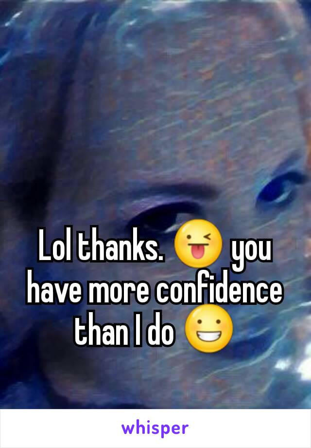 Lol thanks. 😜 you have more confidence than I do 😀