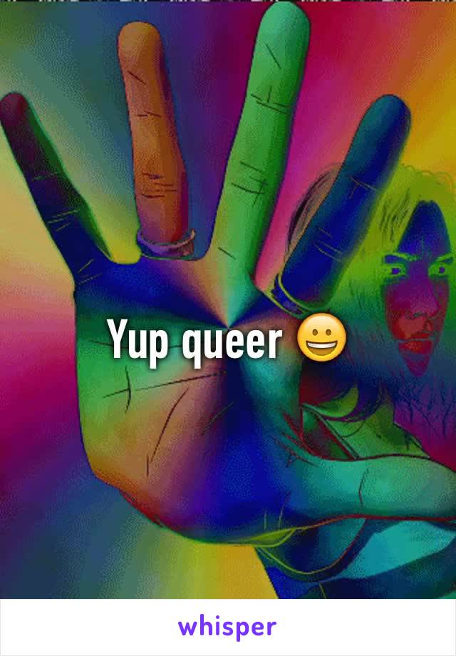 Yup queer 😀