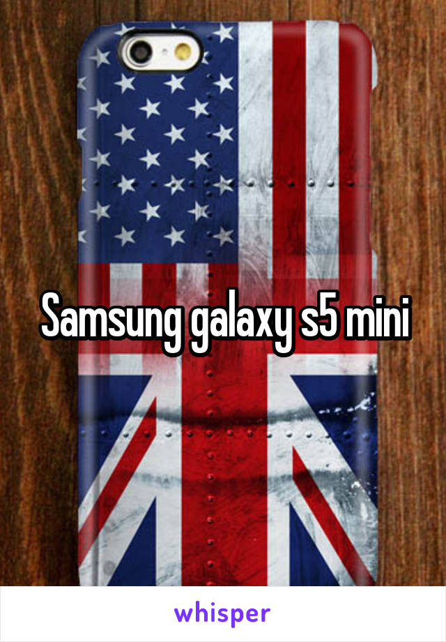 Samsung galaxy s5 mini