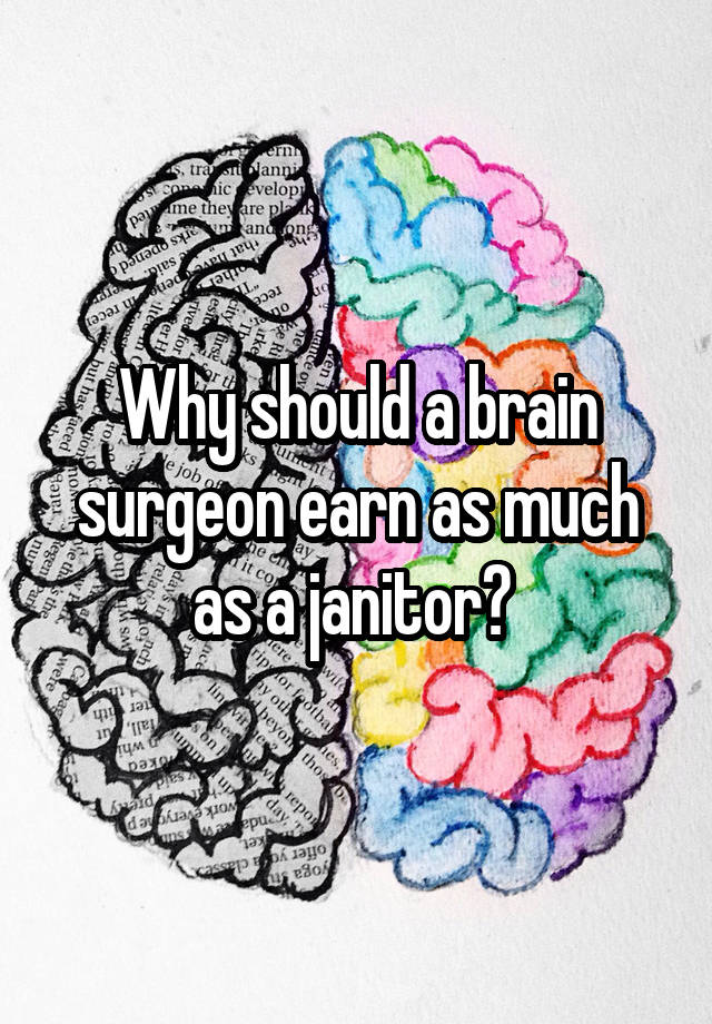 why-should-a-brain-surgeon-earn-as-much-as-a-janitor