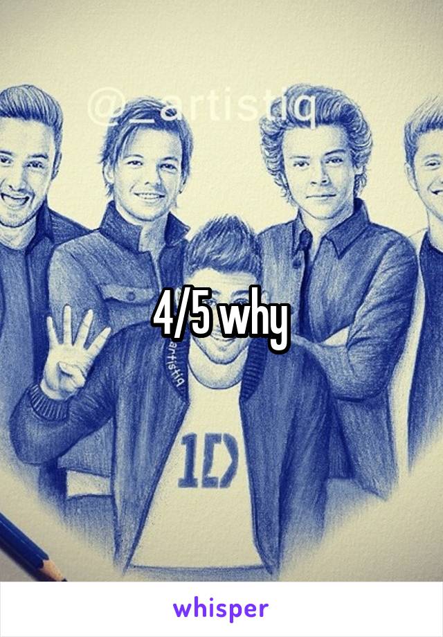 4/5 why 