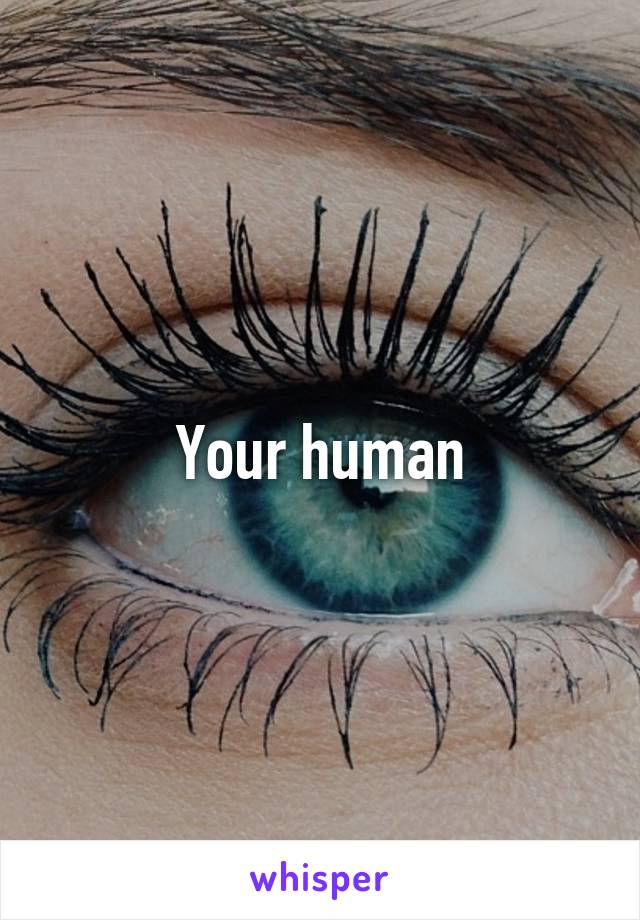 Your human