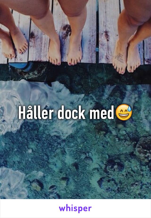 Håller dock med😅