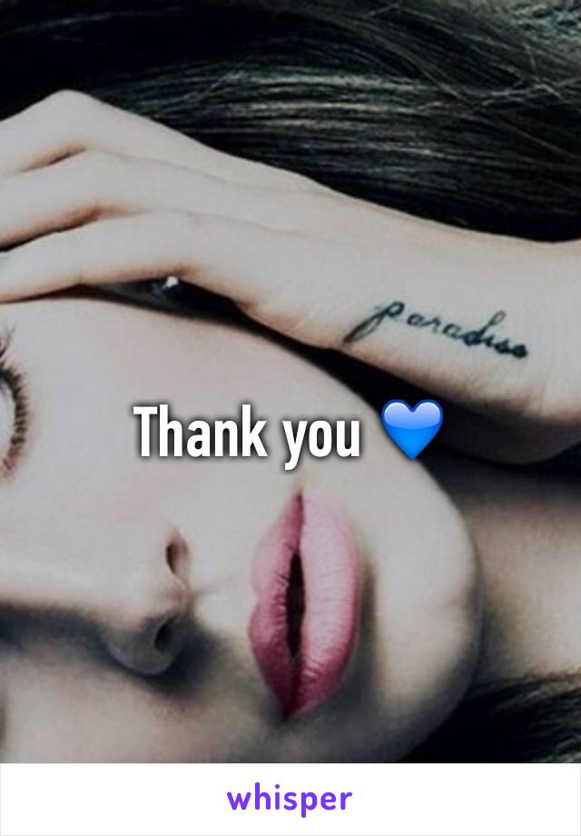 Thank you 💙