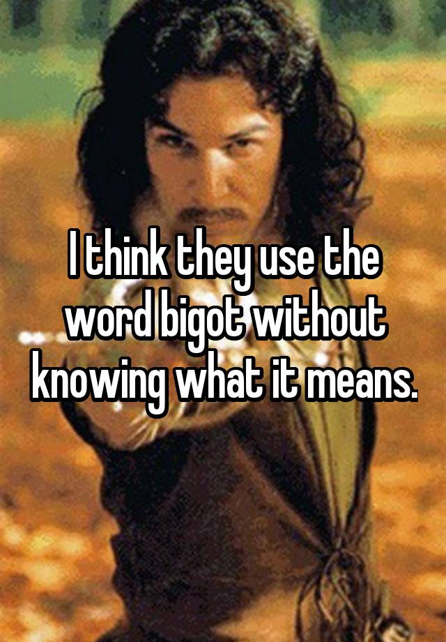 i-think-they-use-the-word-bigot-without-knowing-what-it-means