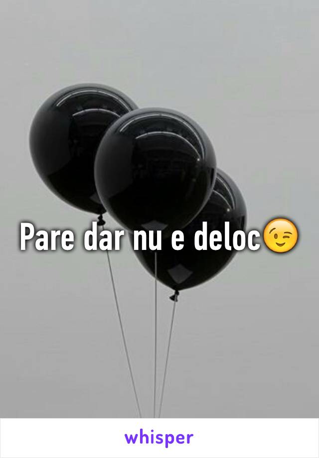 Pare dar nu e deloc😉