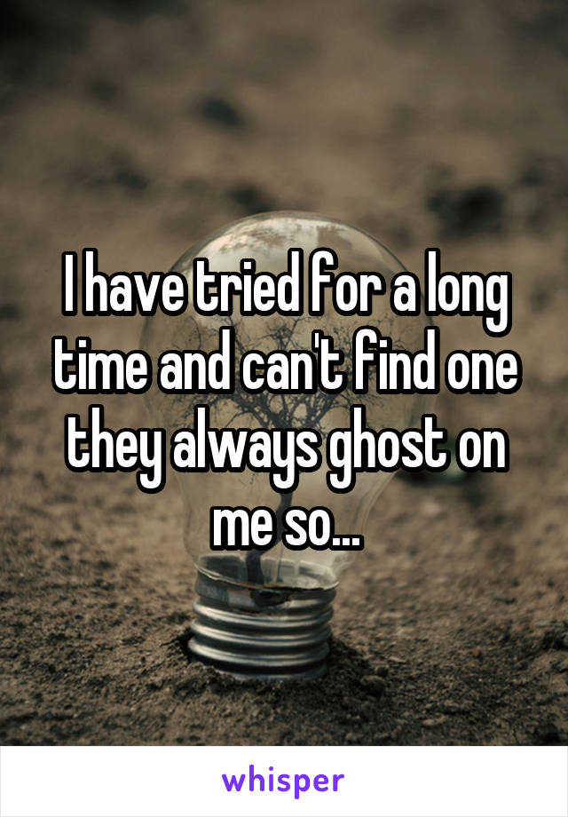 I have tried for a long time and can't find one they always ghost on me so...