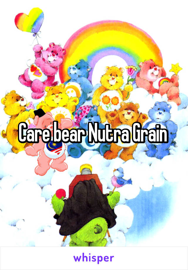 Care bear Nutra Grain 