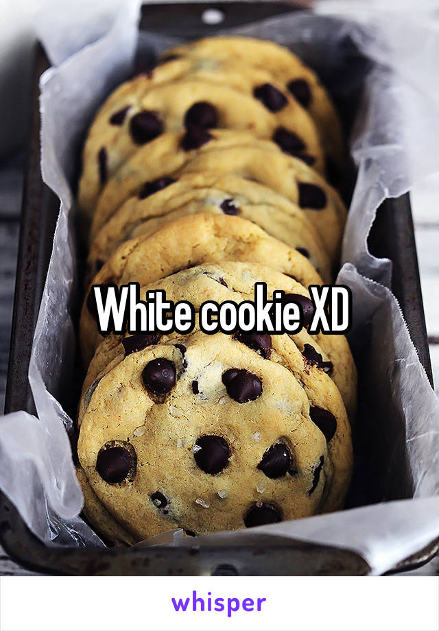 White cookie XD