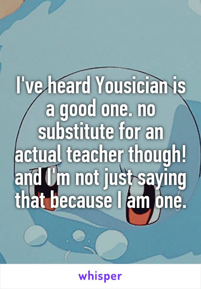 I've heard Yousician is a good one. no substitute for an actual teacher though! and I'm not just saying that because I am one.