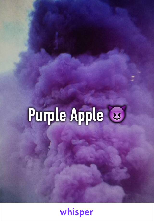 Purple Apple 😈