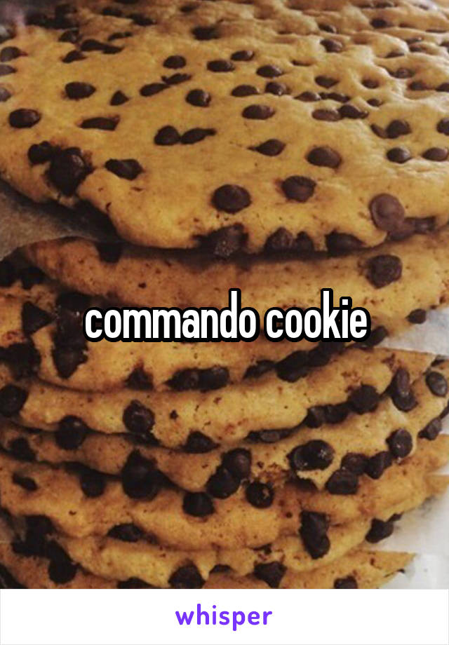 commando cookie