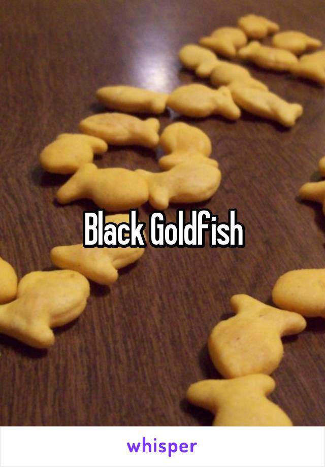 Black Goldfish