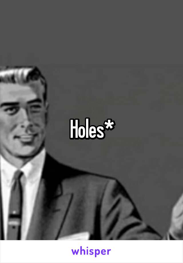Holes*