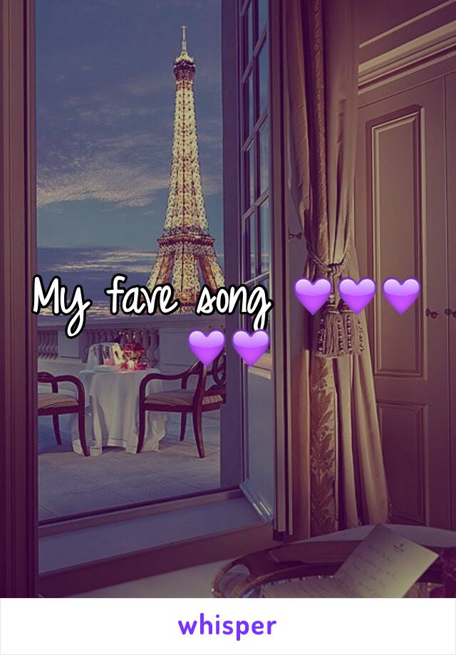 My fave song 💜💜💜💜💜