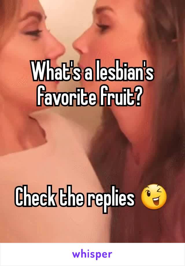 What's a lesbian's favorite fruit? 



Check the replies 😉