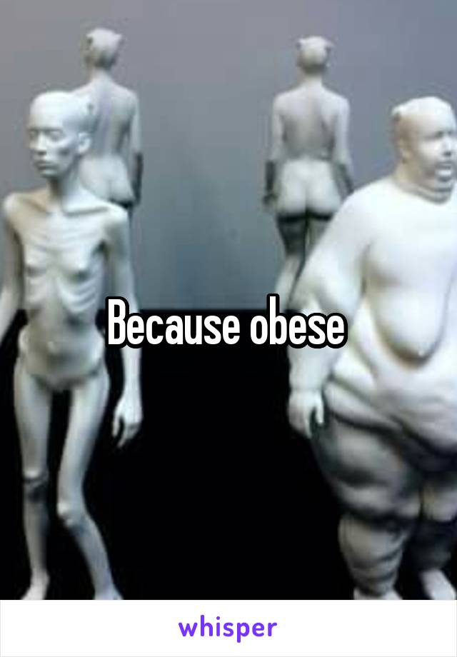 Because obese 