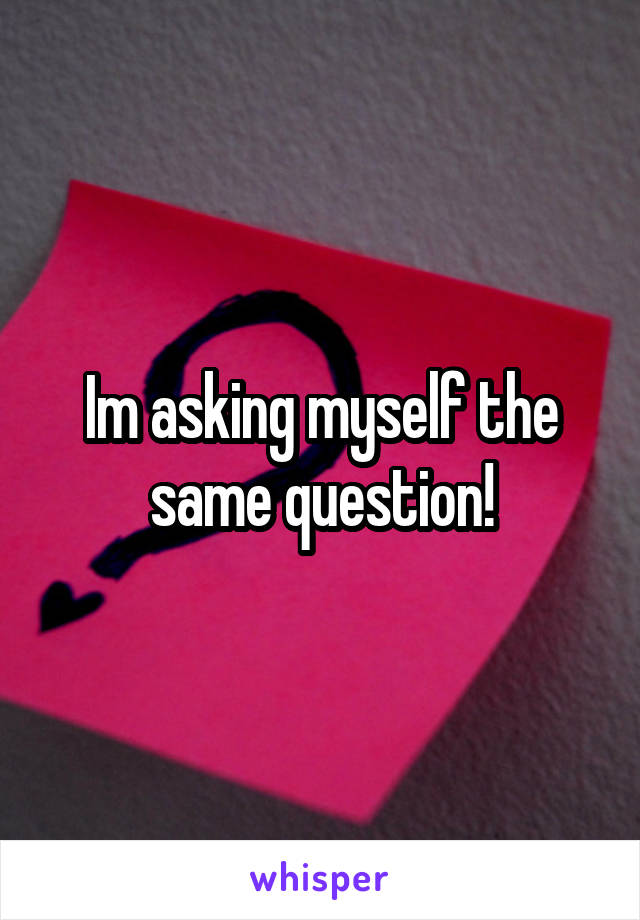 Im asking myself the same question!
