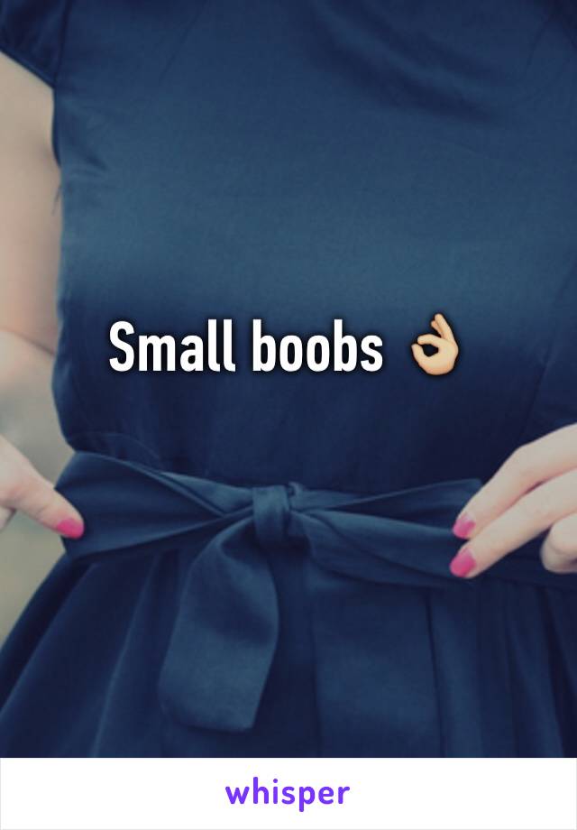 Small boobs 👌🏼