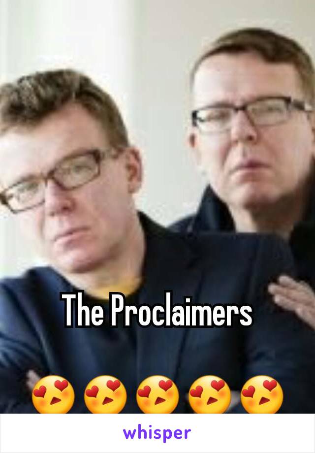 The Proclaimers

😍😍😍😍😍