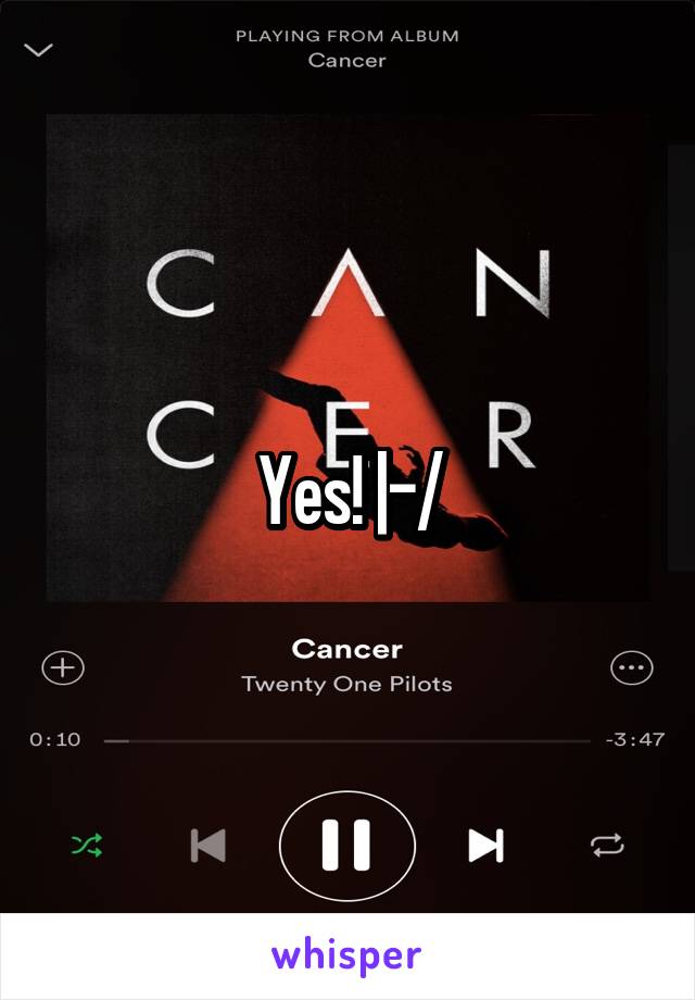 Yes! |-/