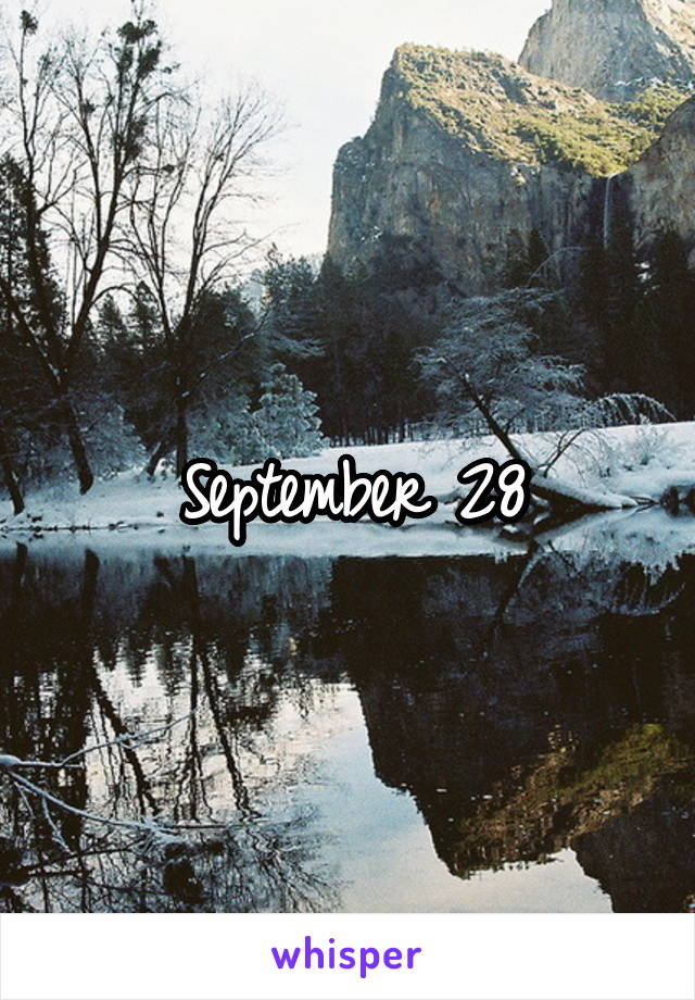 September 28