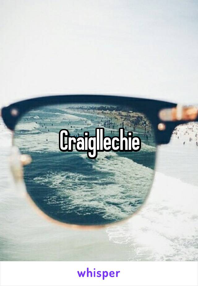 Craigllechie