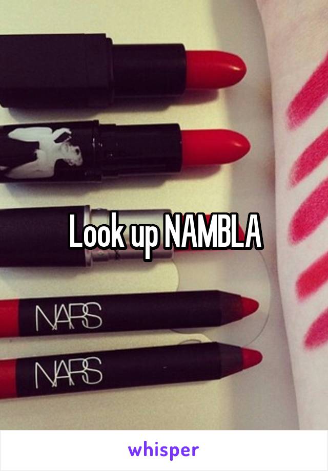 Look up NAMBLA