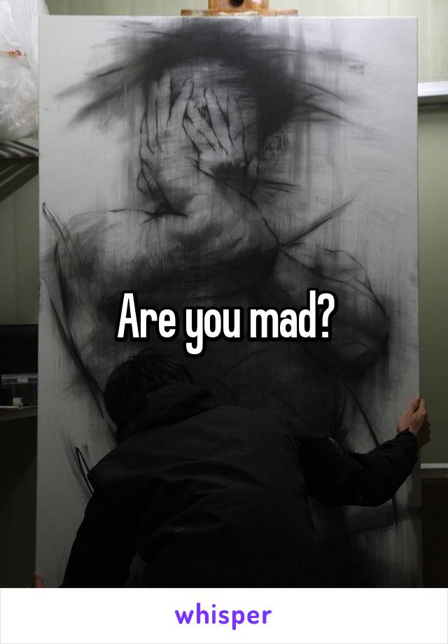 Are you mad?