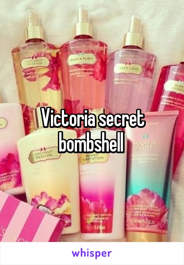 Victoria secret bombshell 
