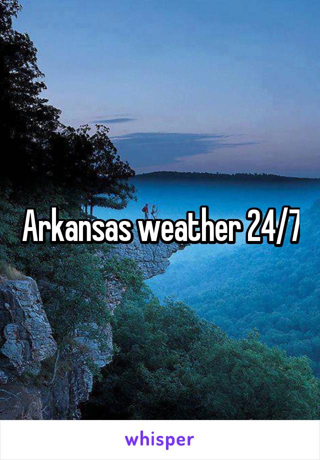 Arkansas weather 24/7