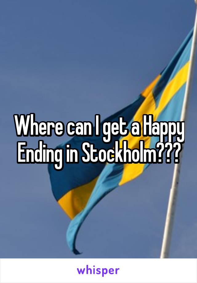 Happy Ending Stockholm