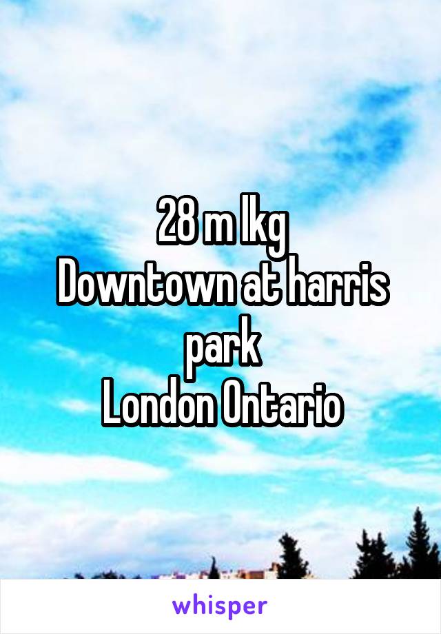 28 m lkg
Downtown at harris park
London Ontario