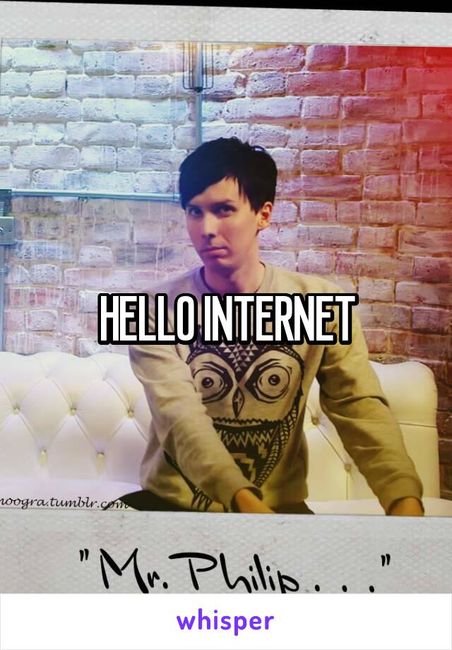 HELLO INTERNET